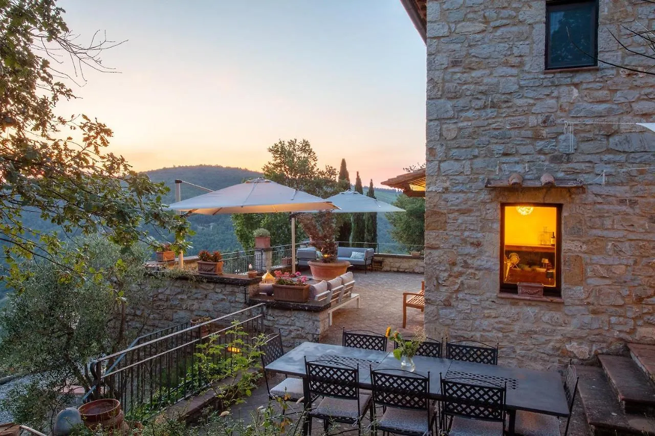 Podere Erbolino Gaiole in Chianti Villa